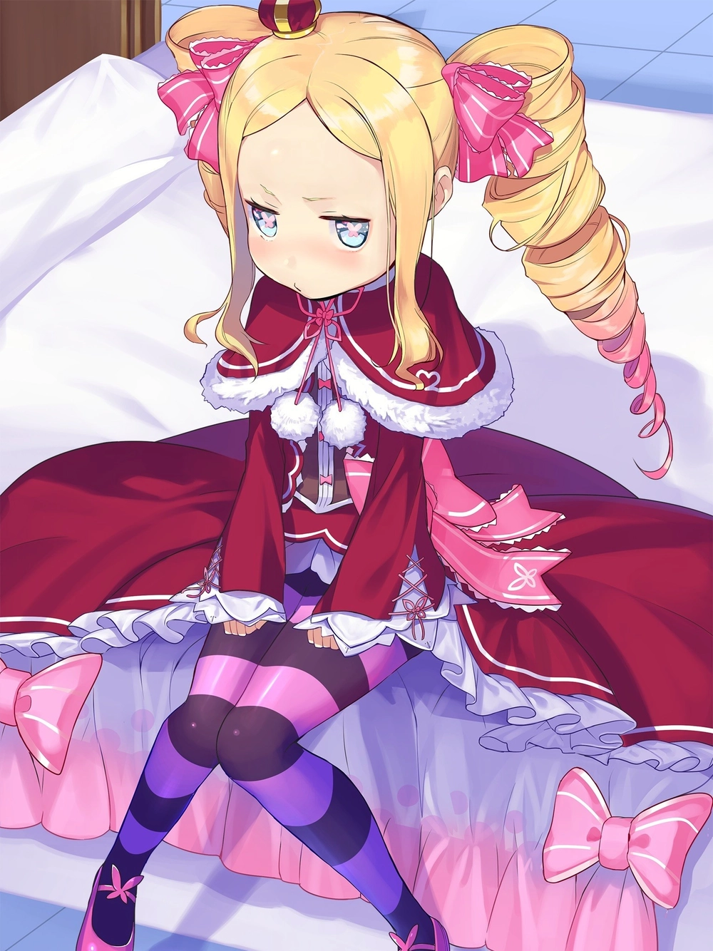 ảnh re zero thể hiện cảm xúc nhân vật 