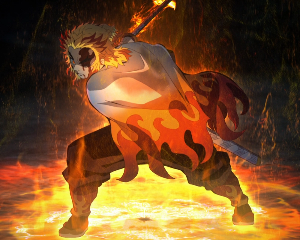 ảnh rengoku kyojuro rõ nét