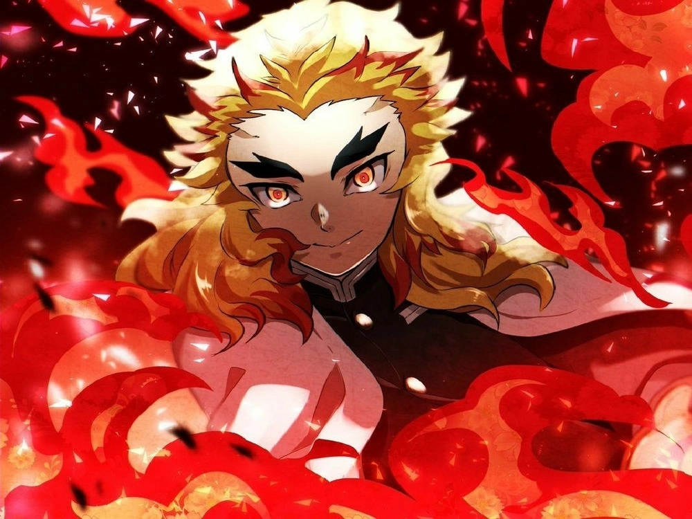 hình ảnh rengoku oai vệ