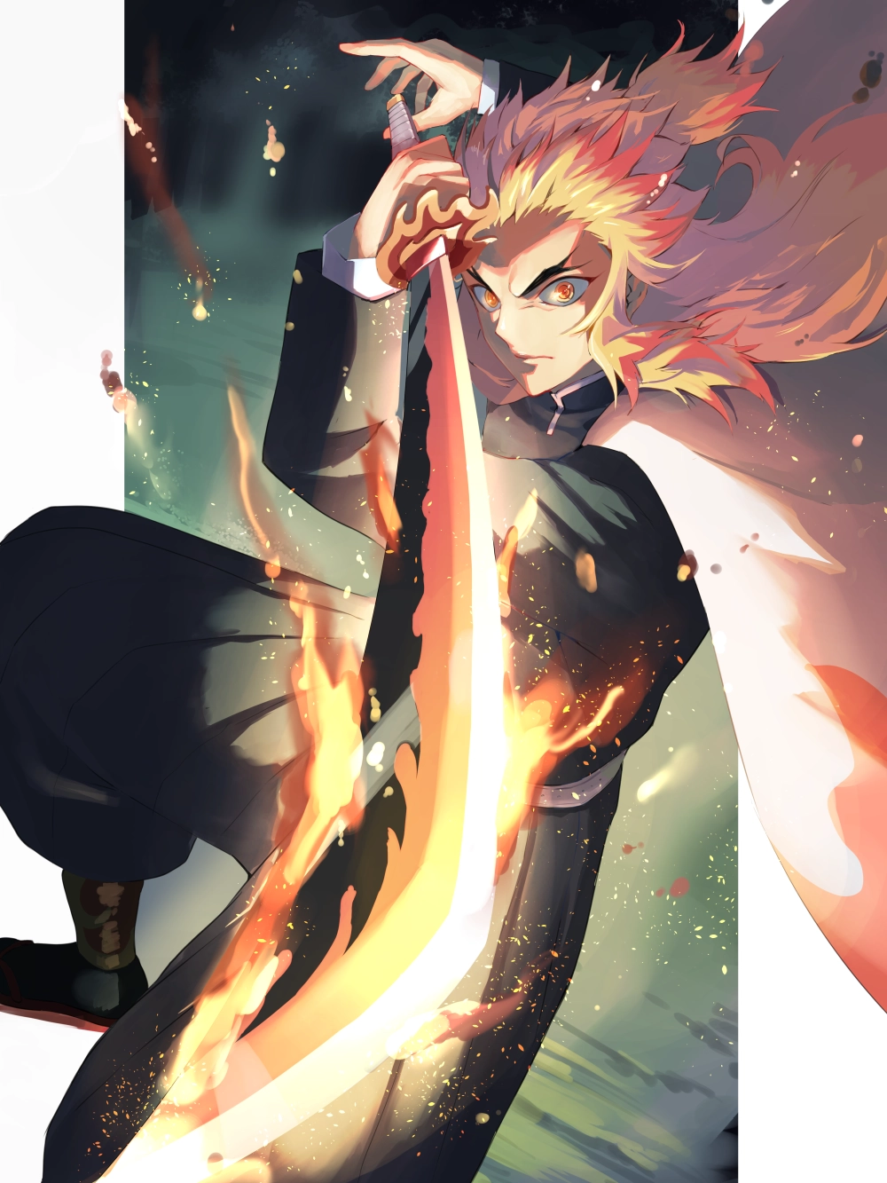 ảnh rengoku kyojuro hiên ngang