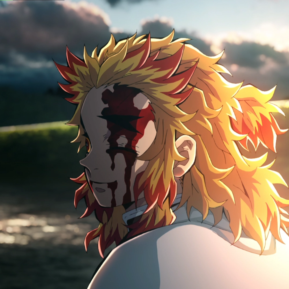 ảnh rengoku chết xúc động