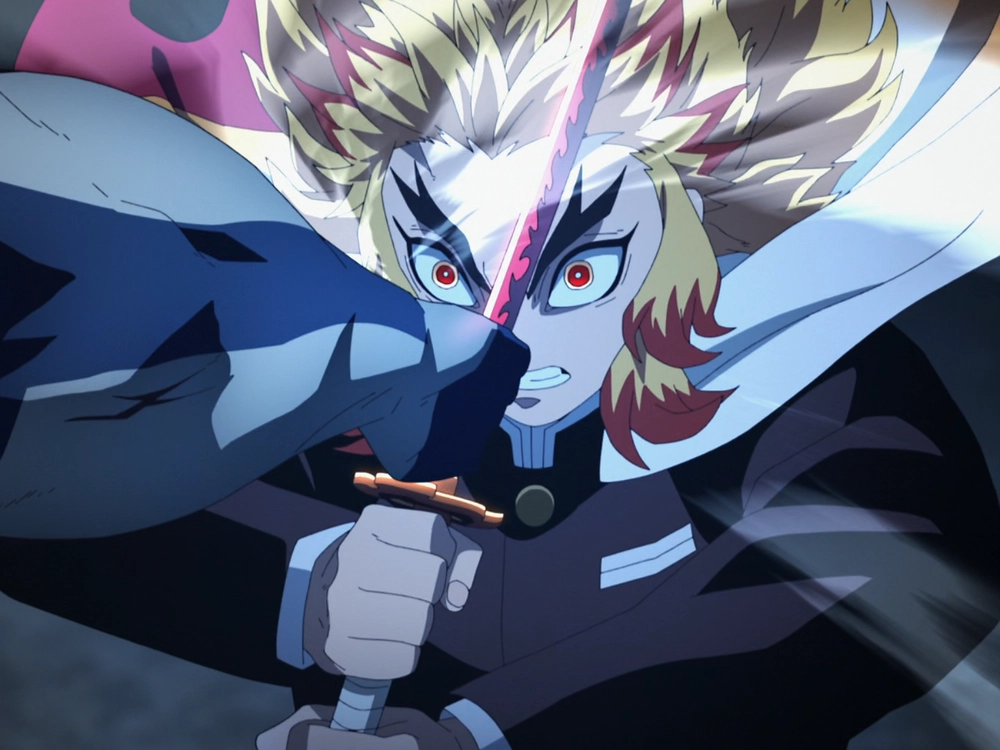 ảnh rengoku vs akaza