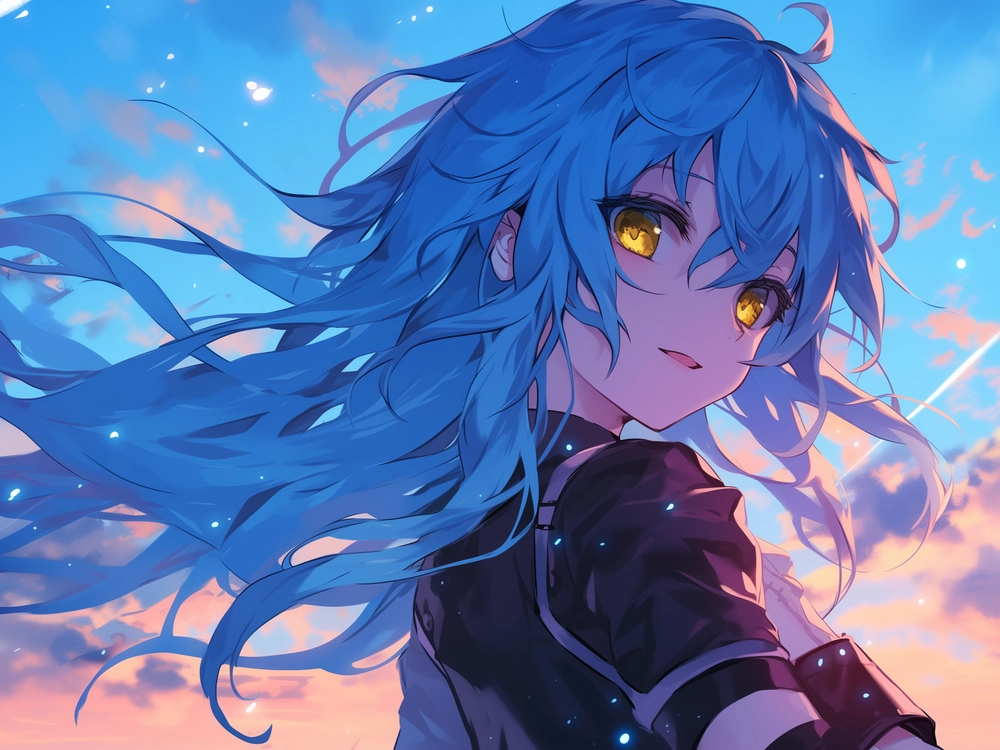 ảnh anime rimuru ngầu làm hình nền 