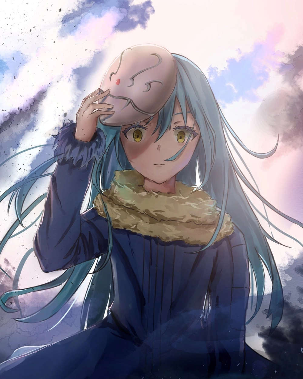 anime rimuru cute cool 