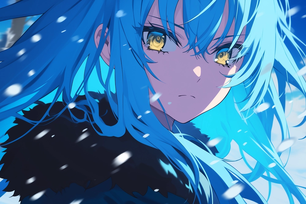 ảnh anime rimuru lạnh lùng 