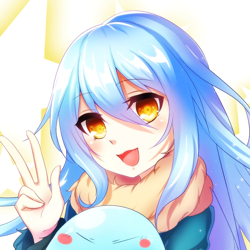 rimuru chibi đang cười 