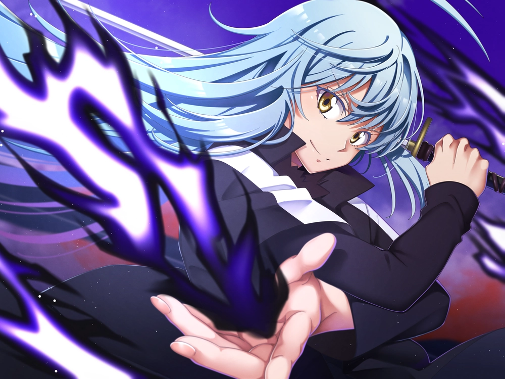 ảnh rimuru tempest tung chiêu 