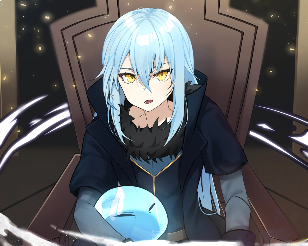 hình ảnh anime rimuru nổi giận 