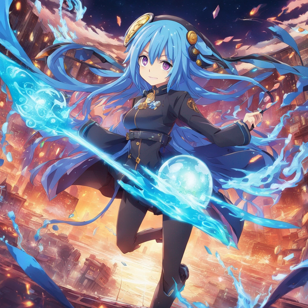 hình ảnh anime rimuru đẹp mê ly 