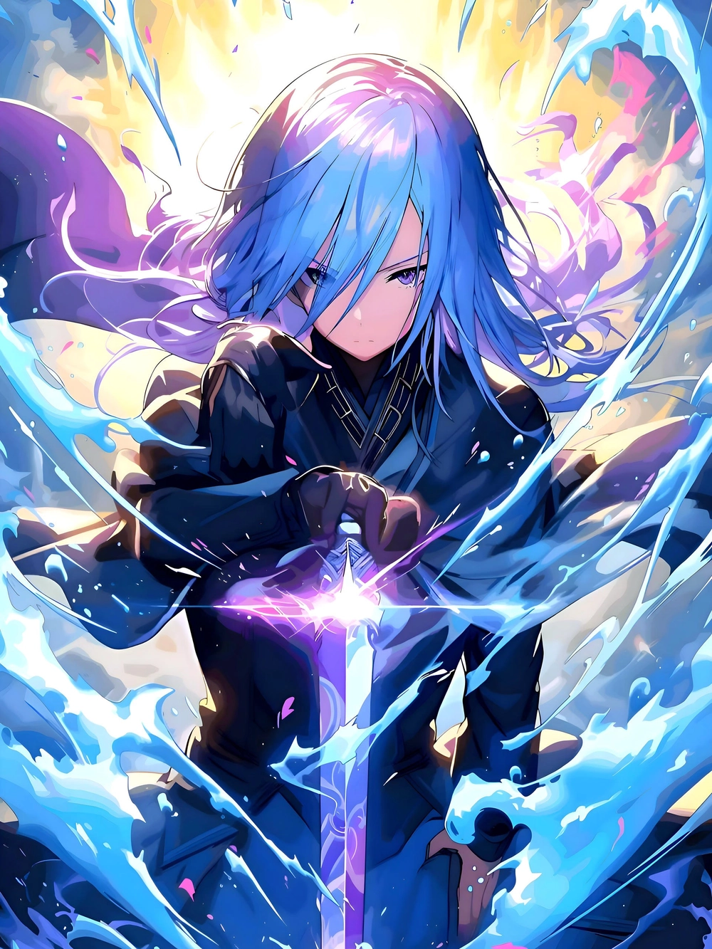 anime rimuru trong trận chiến 