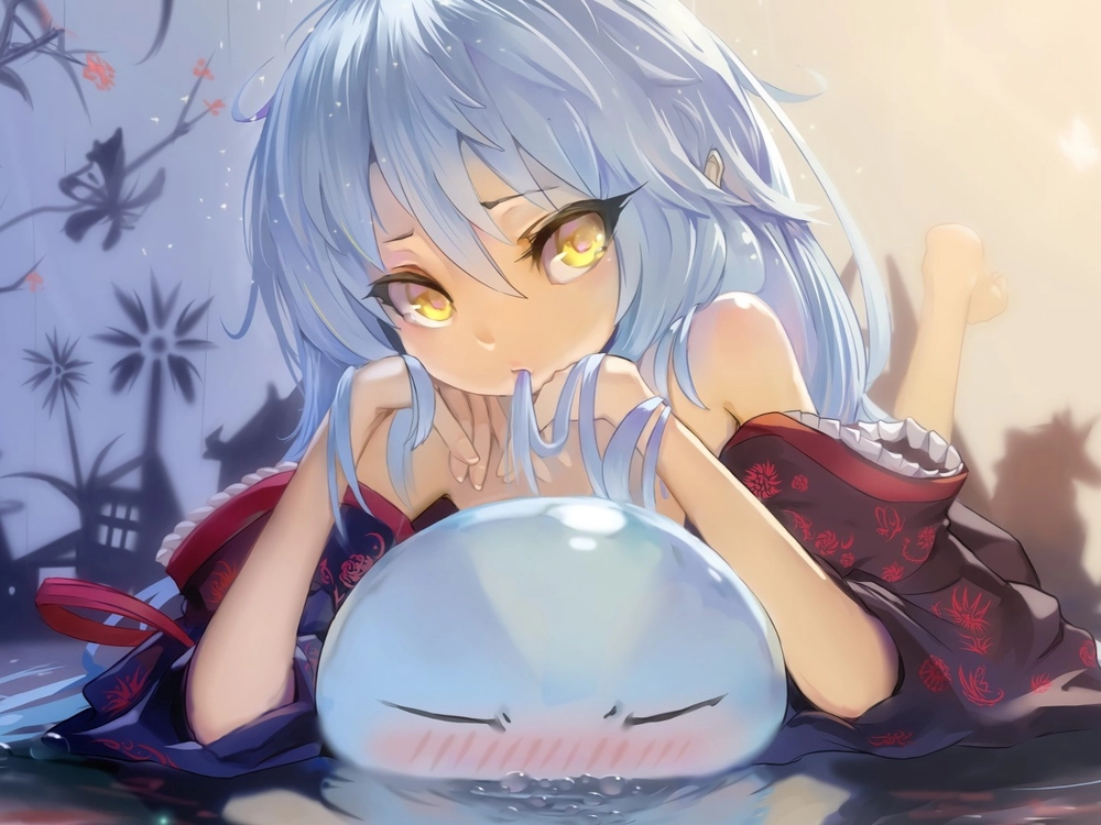 ảnh anime rimuru đáng yêu