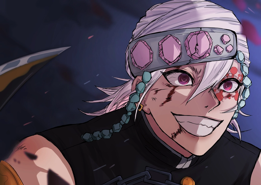 ảnh tengen uzui cực đẹp trong anime 