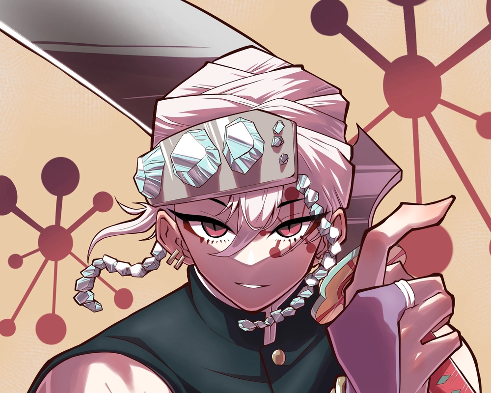 ảnh âm trụ uzui tengen thần thái cực đỉnh 