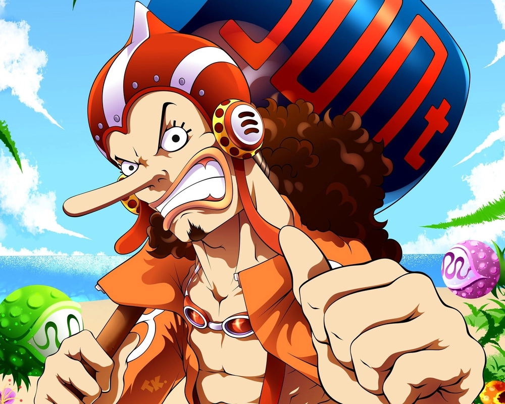 luffy vs usopp trận đấu cảm xúc