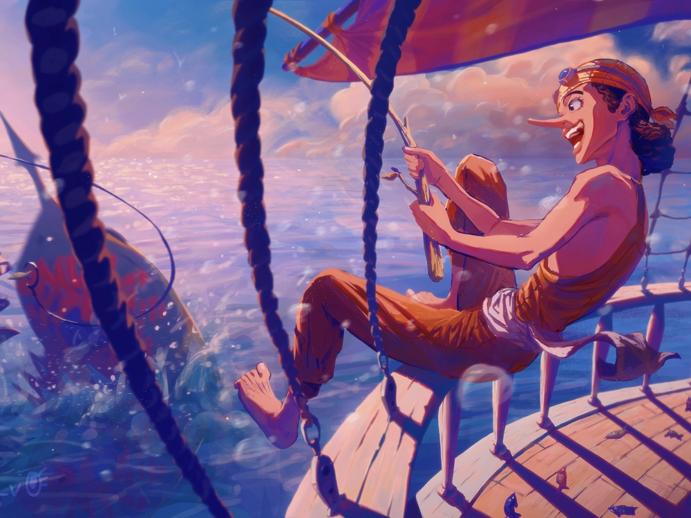 ảnh one piece usopp phiên bản mới