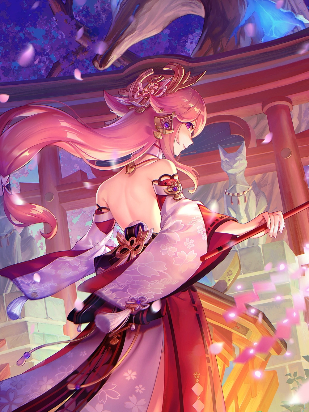 ảnh nhân vật yae miko 