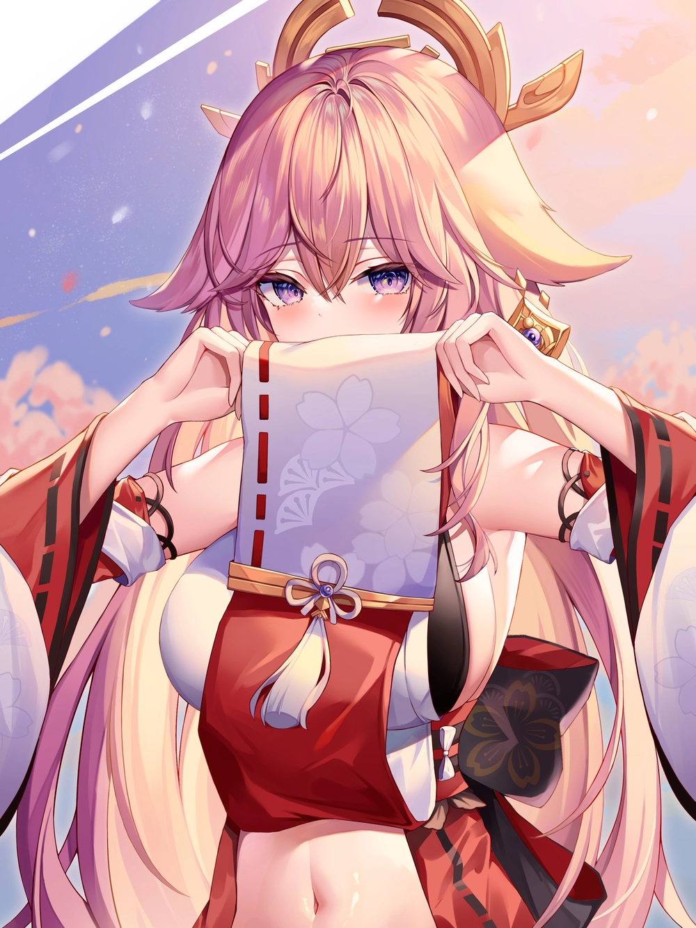 hình nền điện thoại yae miko 