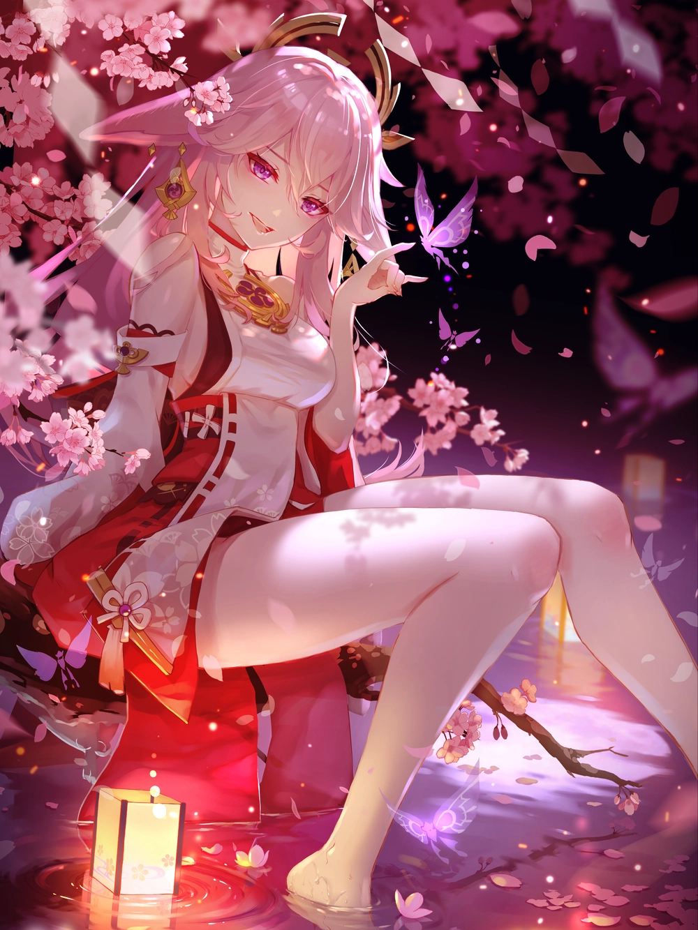 ảnh yae miko chất lượng 4k 