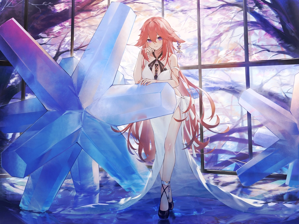 ảnh yae miko full hd 