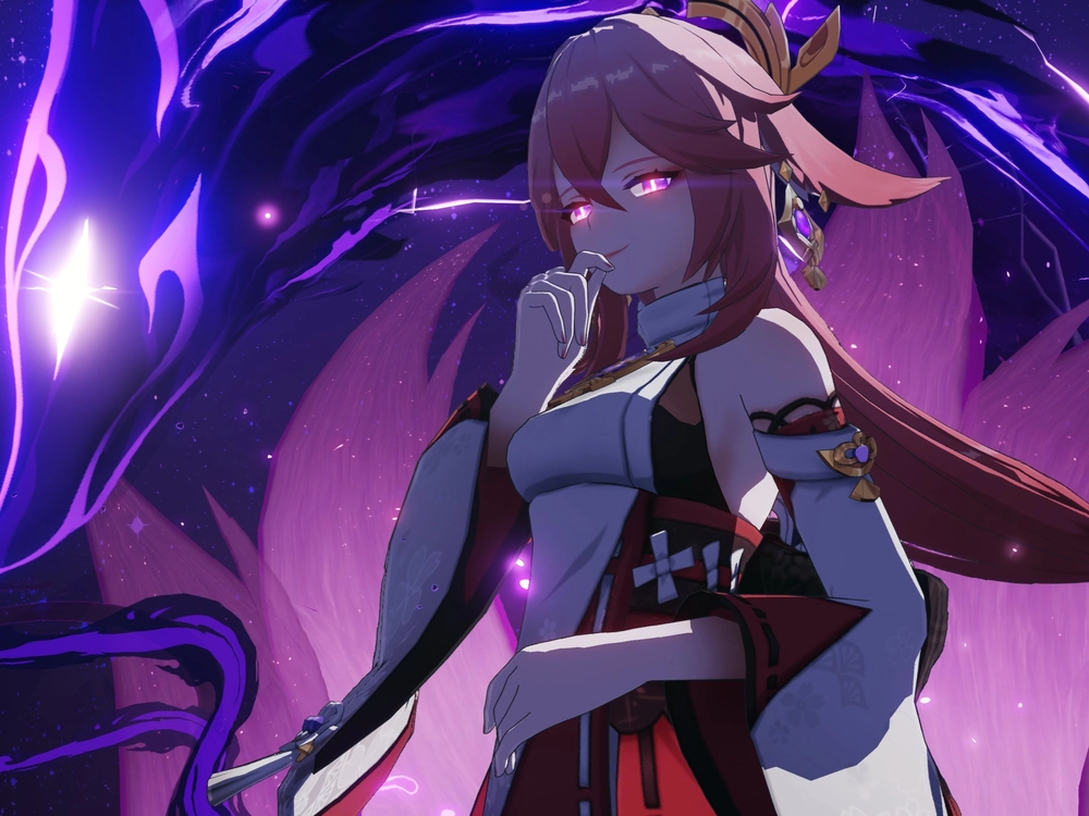 ảnh yae miko ngầu 