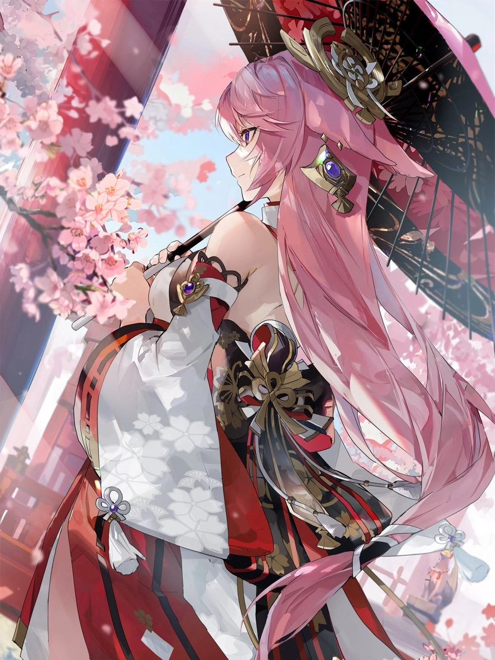 hình ảnh yae miko đẹp nhất 