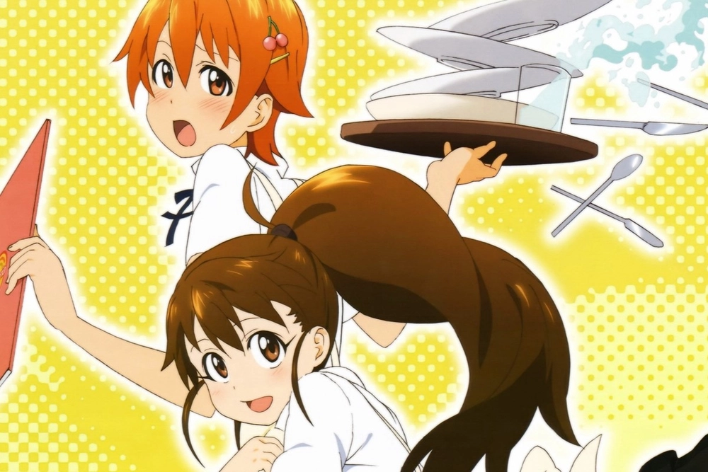 hình làm việc nhóm anime 