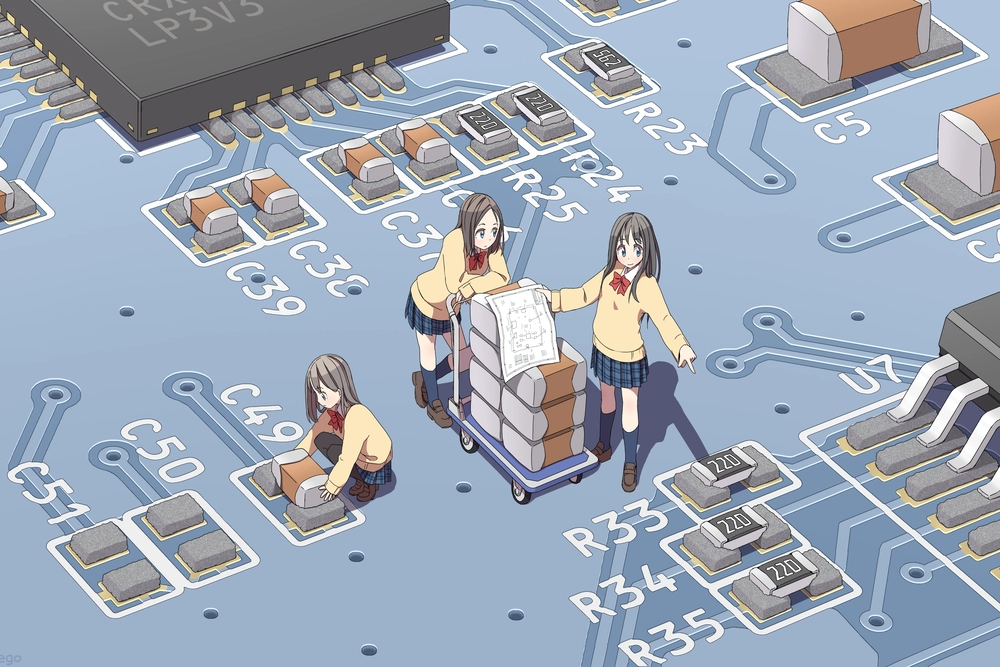 anime làm việc ngoài giờ 