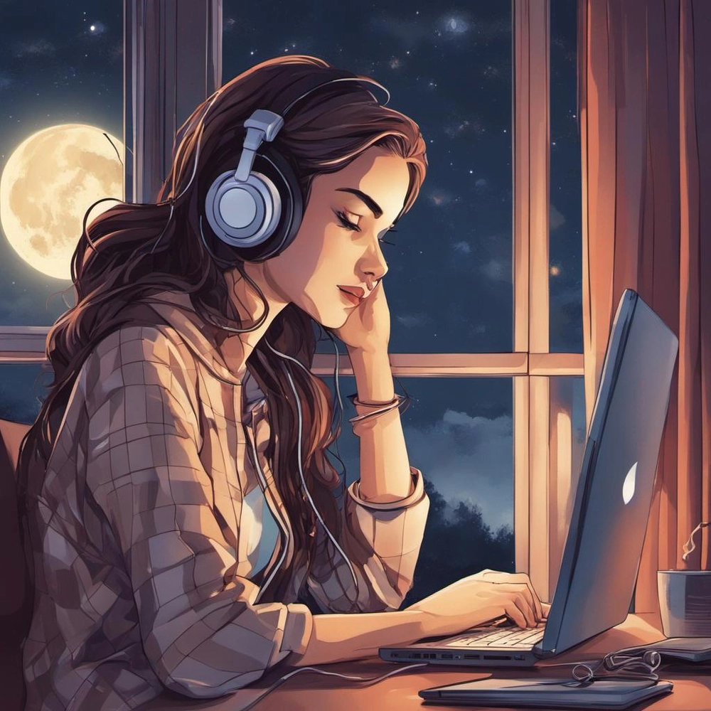 anime làm việc ở nhà 