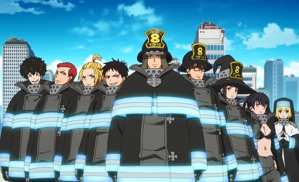 ảnh biệt đội lính cứu hỏa anime đẹp