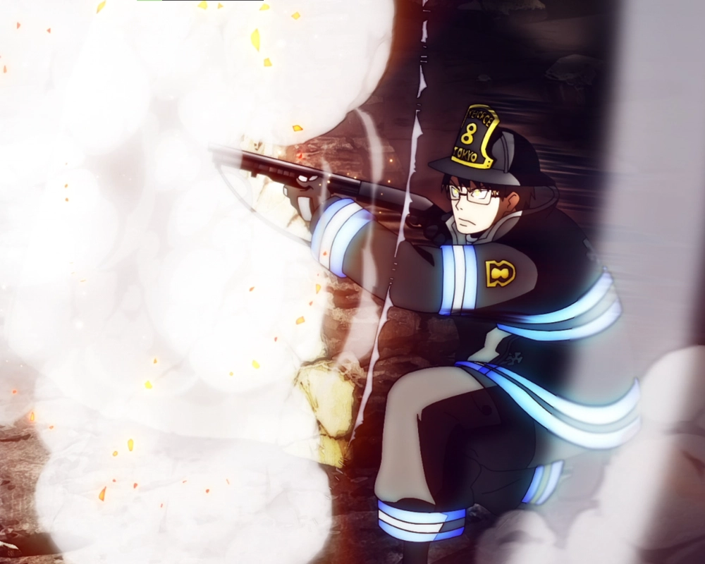 ảnh fire force ngầu lòi