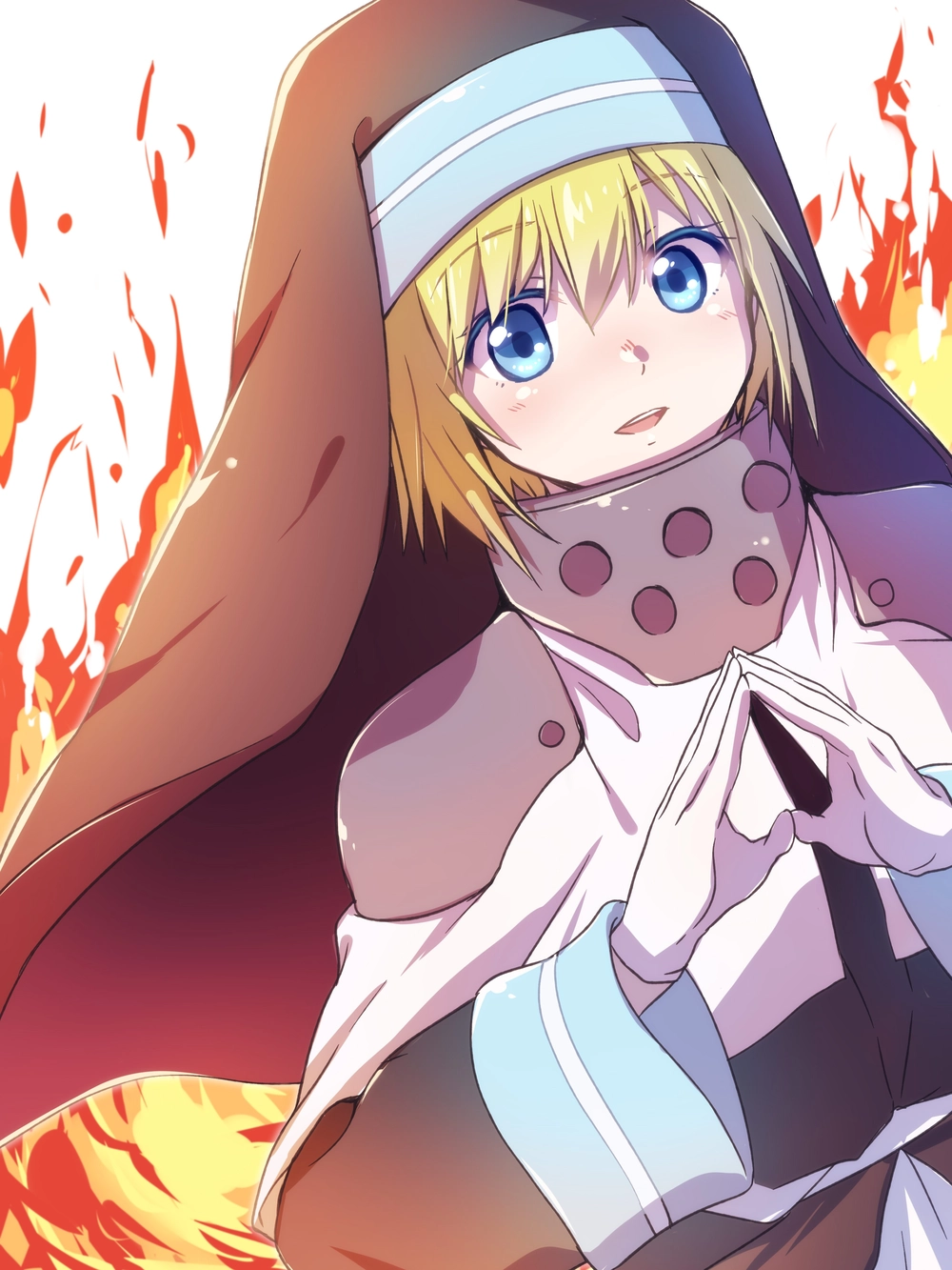 ảnh fire force dùng làm avatar