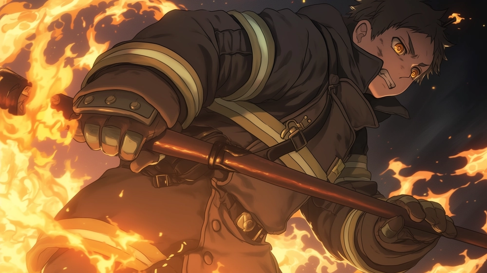 anime fire force cực ngầu