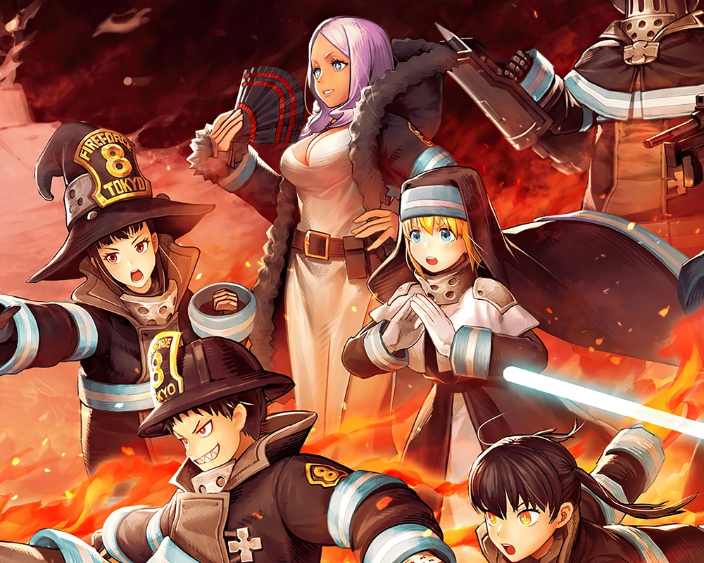 biệt đội lính cứu hỏa anime chất