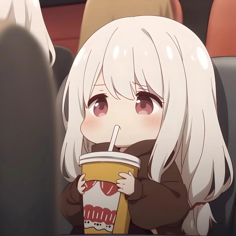 anime uống sữa mệt mỏi 