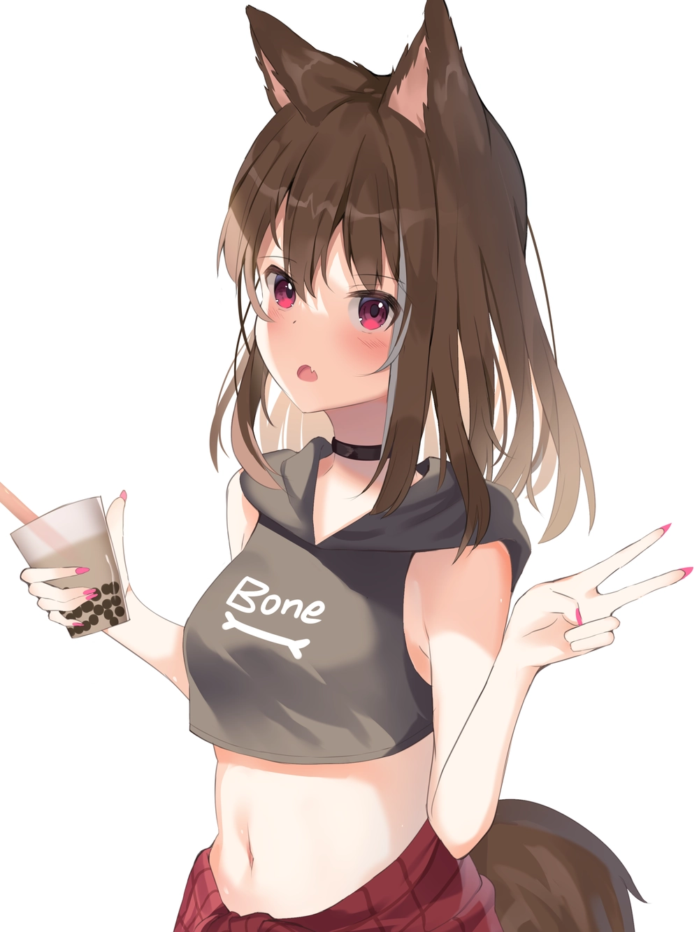 ảnh anime đang uống trà