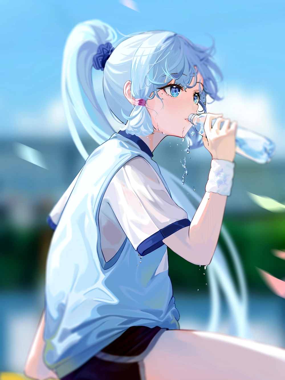 anime uống nước siêu ngầu