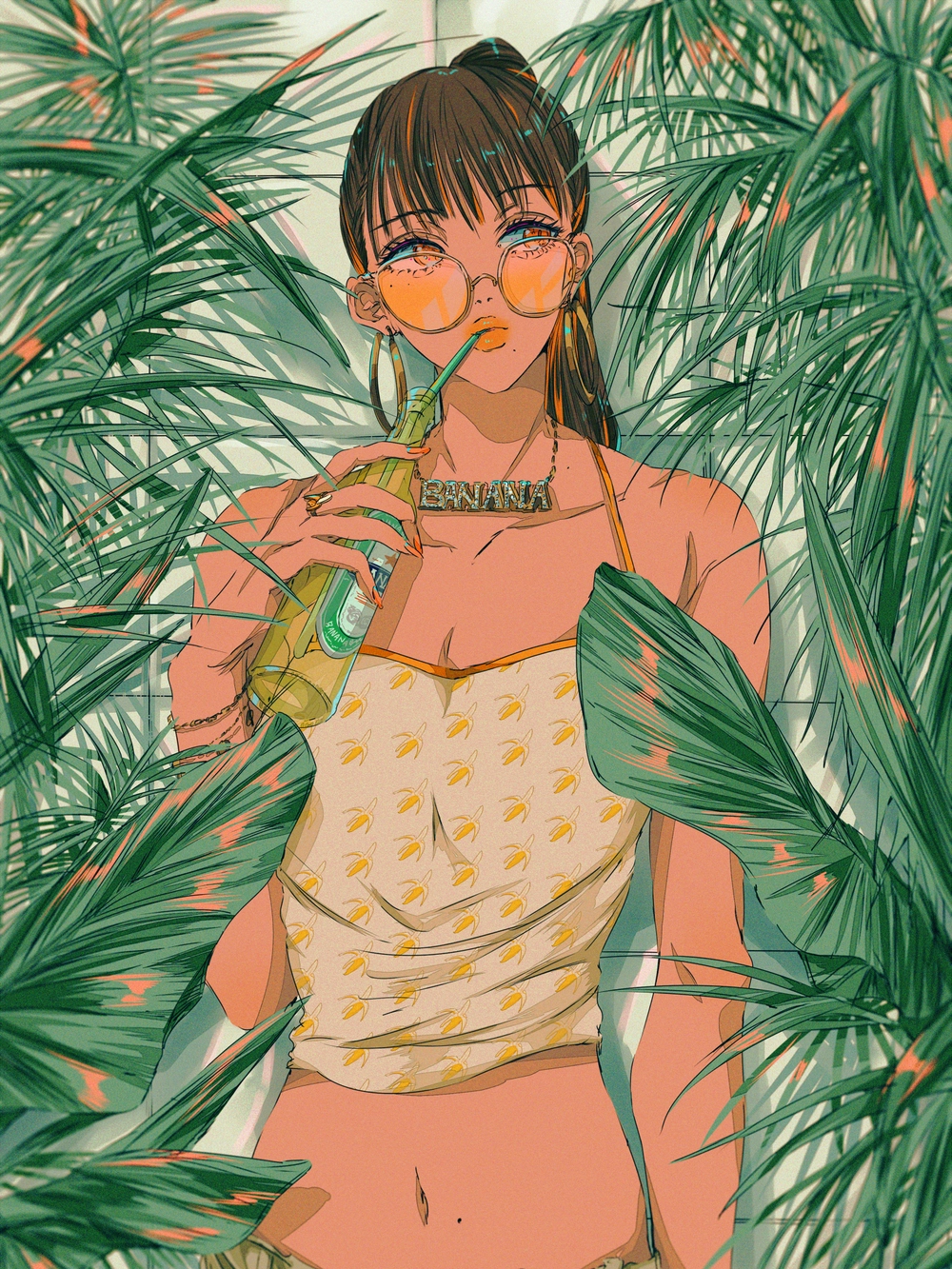  ảnh anime uống nước ngầu