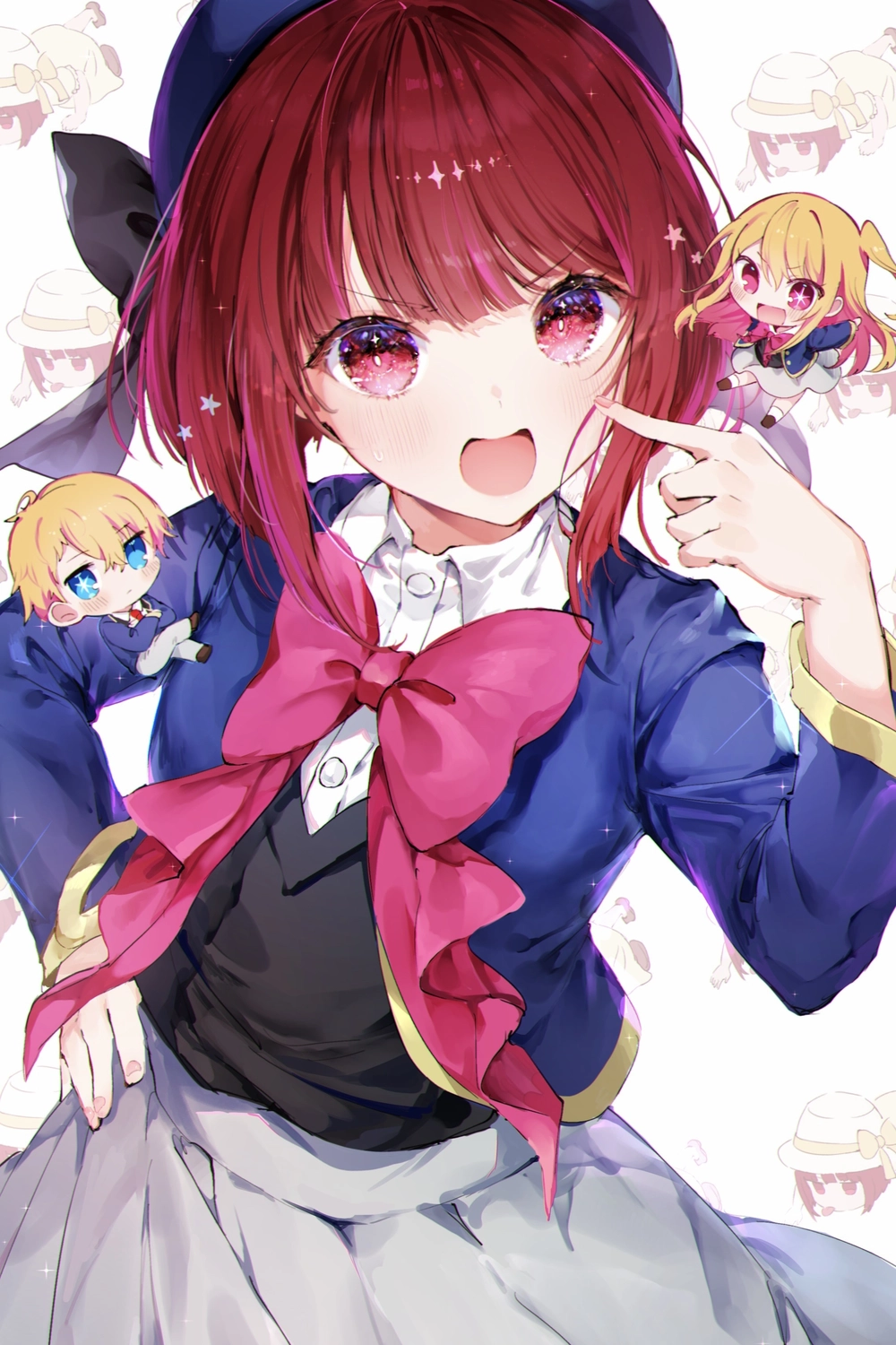 aqua x arima kana ánh nhìn