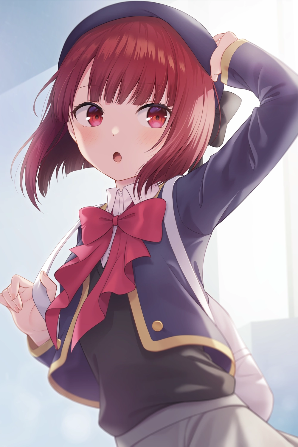 arima kana anime close-up