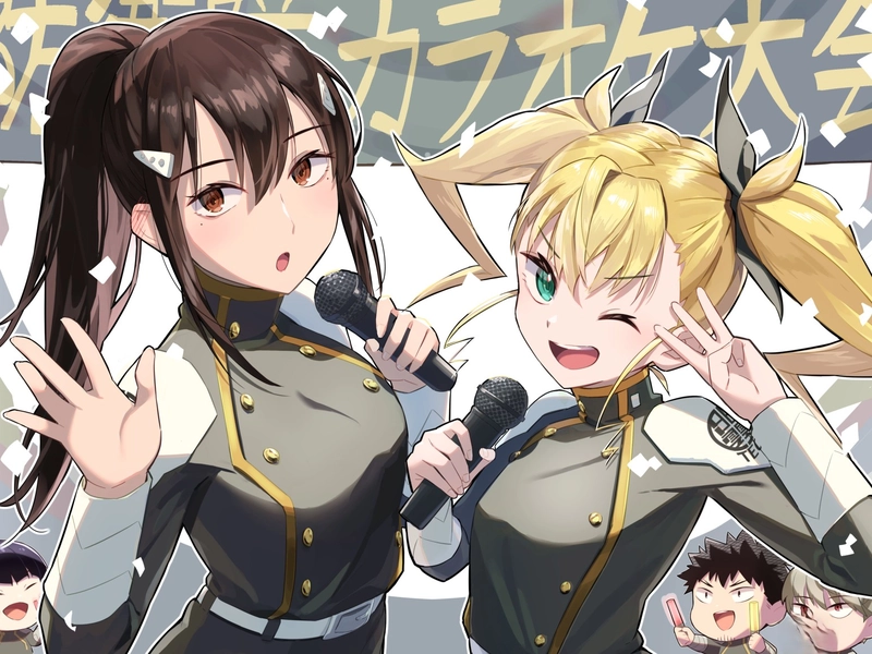 hình ảnh fanart mina ashiro anime girl