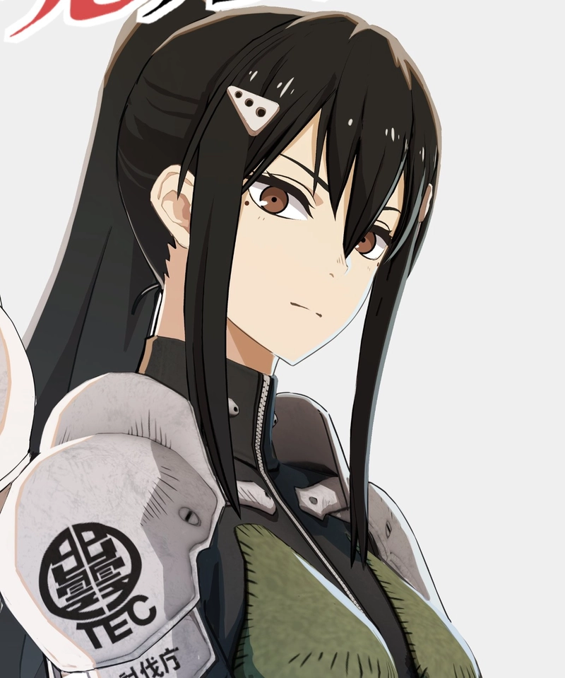 hình ảnh mina ashiro đang chiến đấu