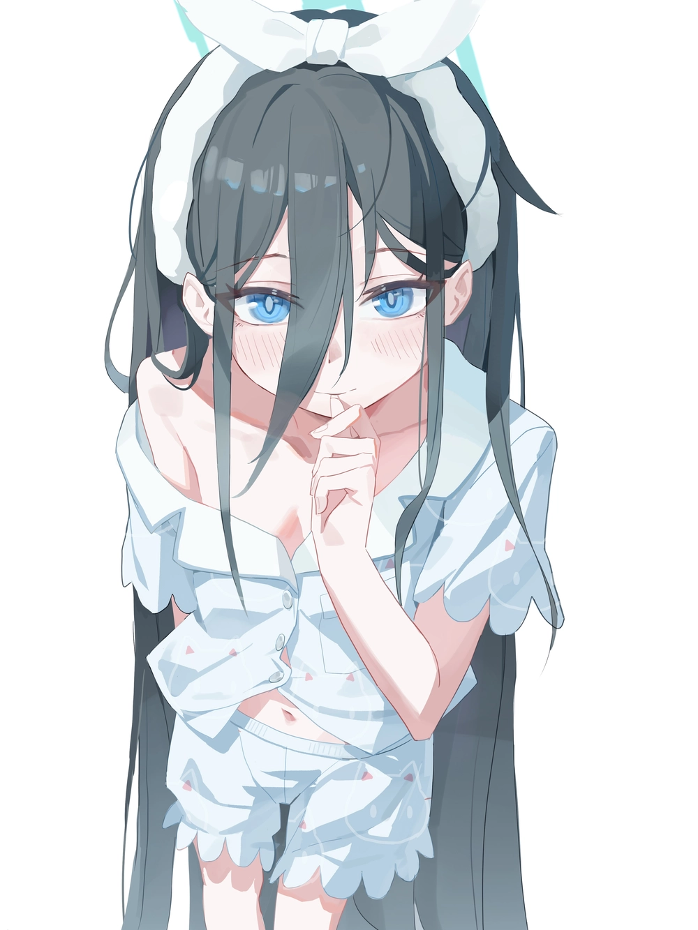 blue archive arisu biểu cảm ngầu