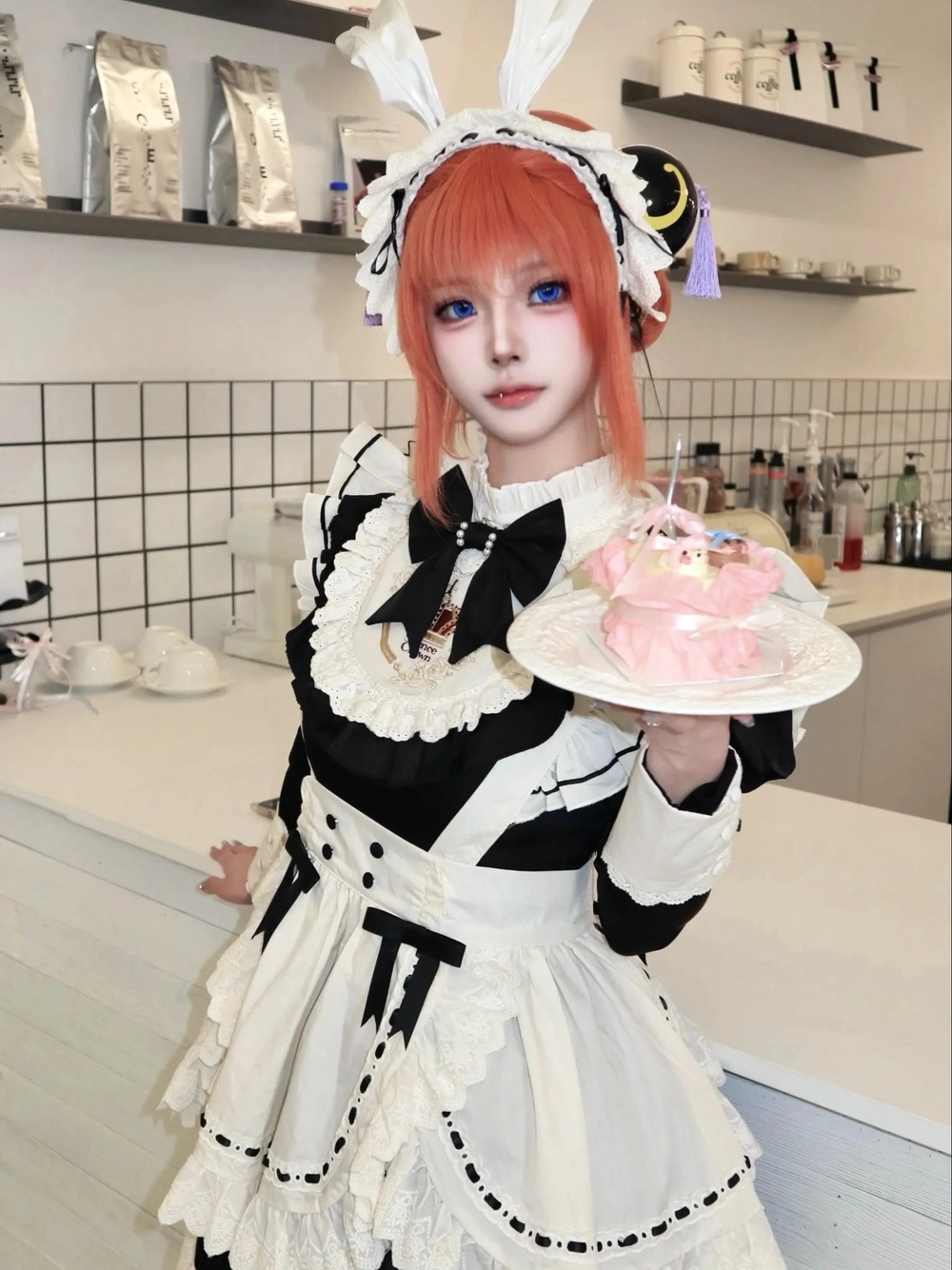 ảnh cosplay hầu gái mới nhất