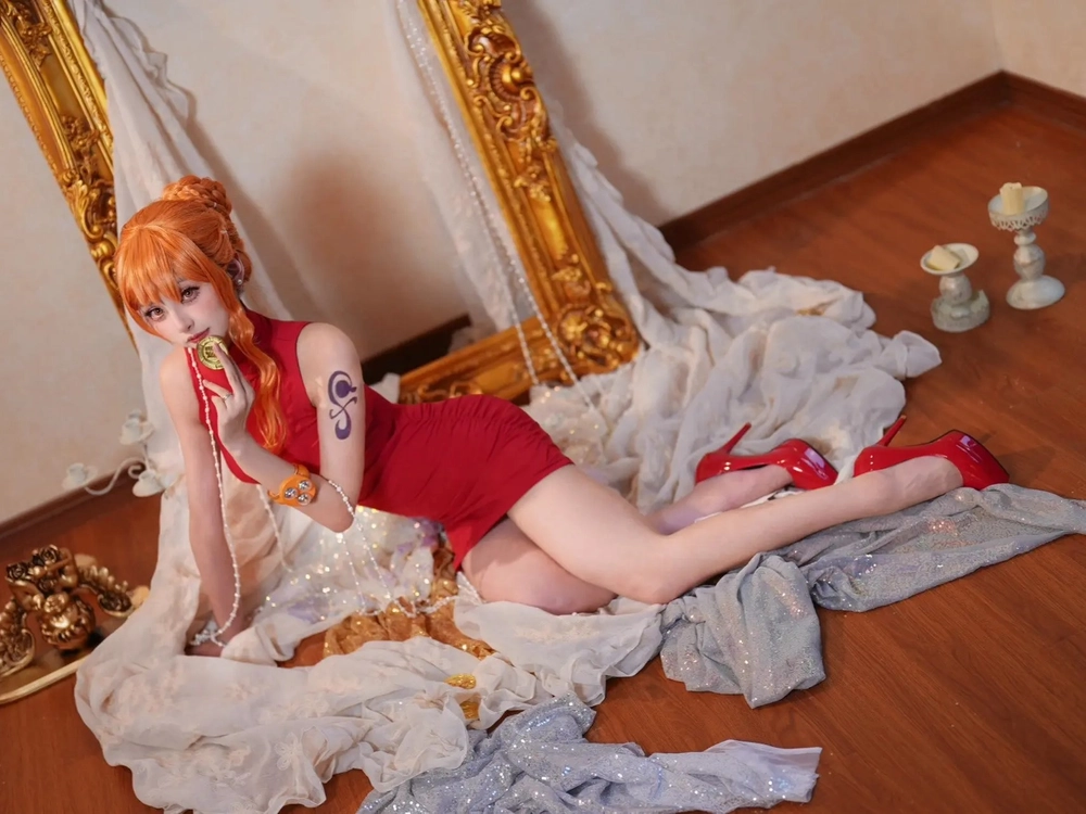 cosplay nami phong cách anime 