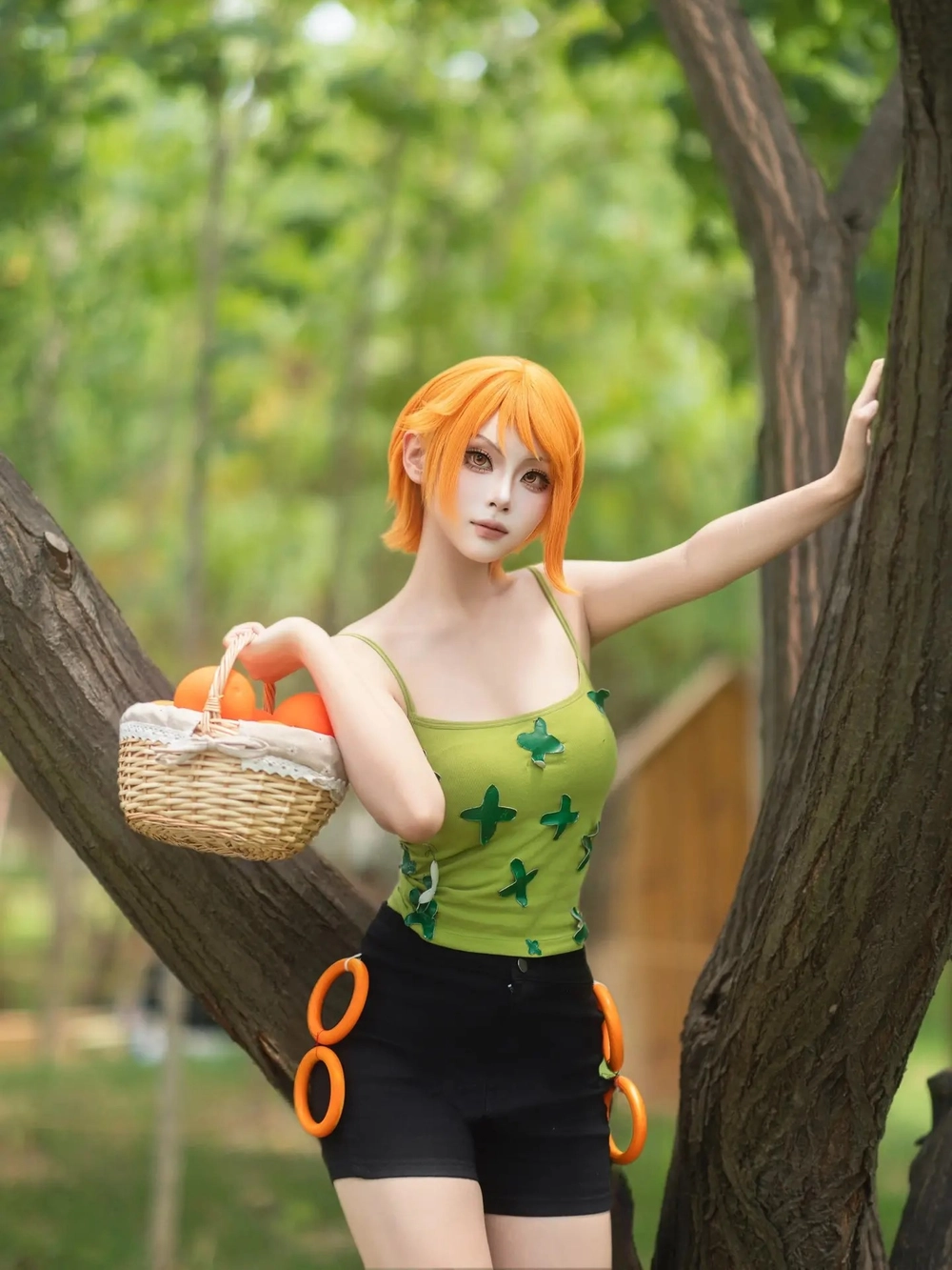 nami egghead cosplay coser nữ 