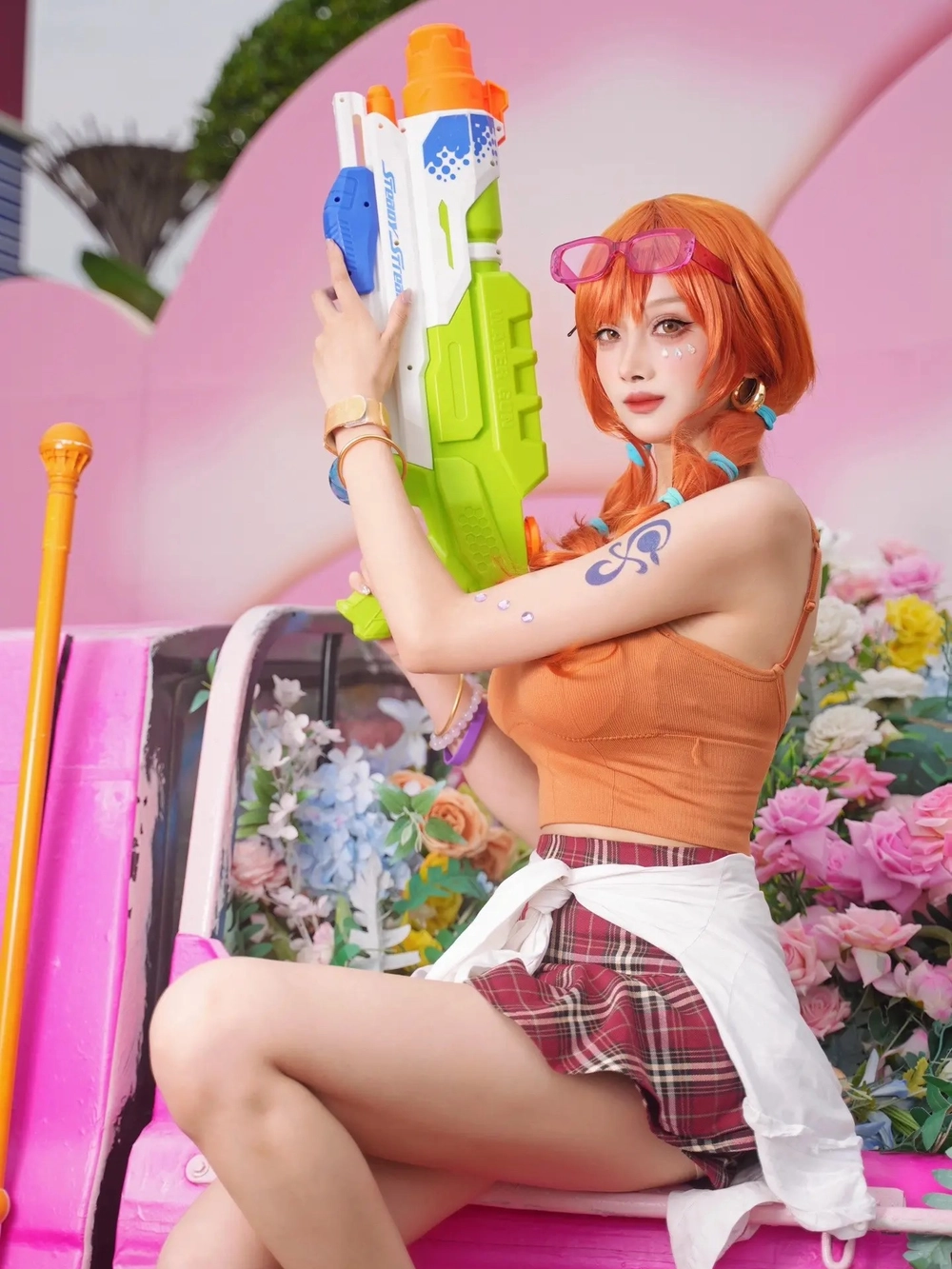 anime cosplay nami ảnh nét 