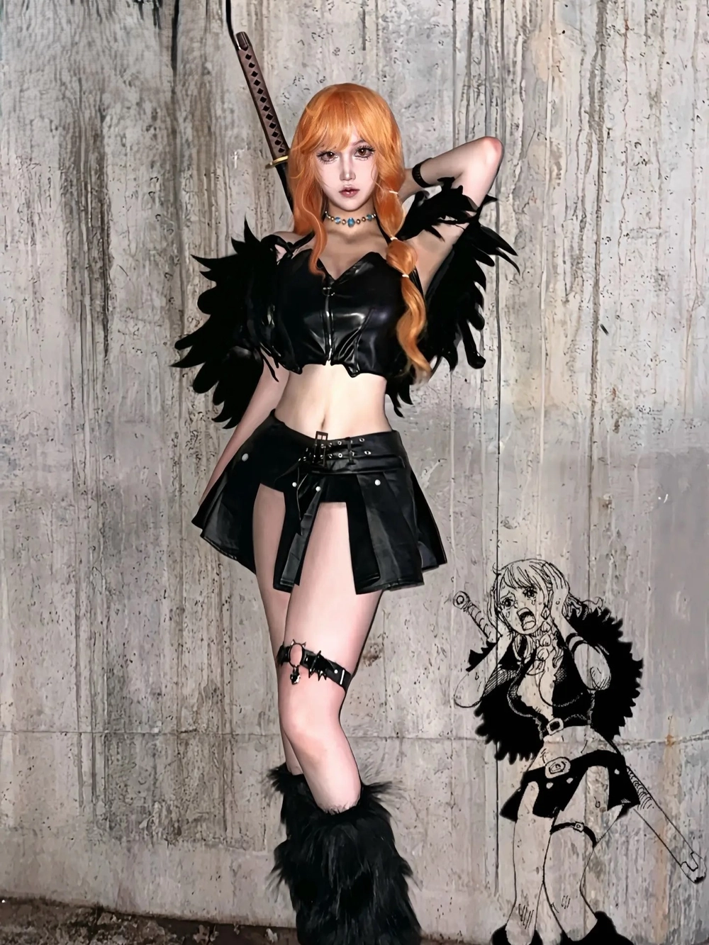anime cosplay nami chất lượng 