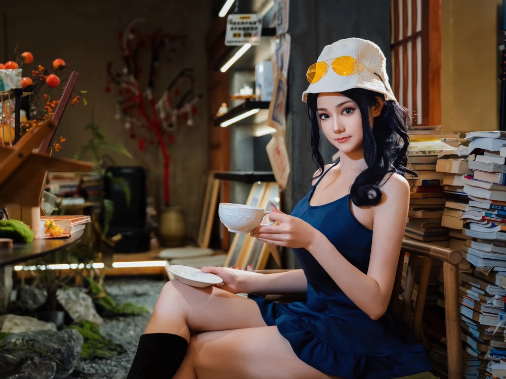 cosplay nico robin dễ thương 