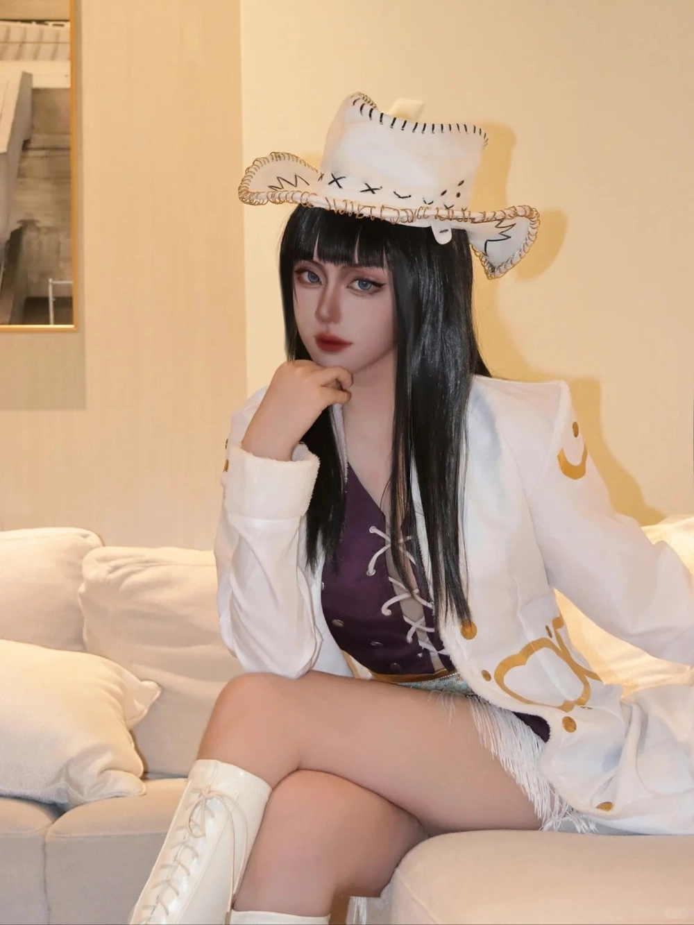 hình ảnh anime cosplay nico robin đẹp mắt 