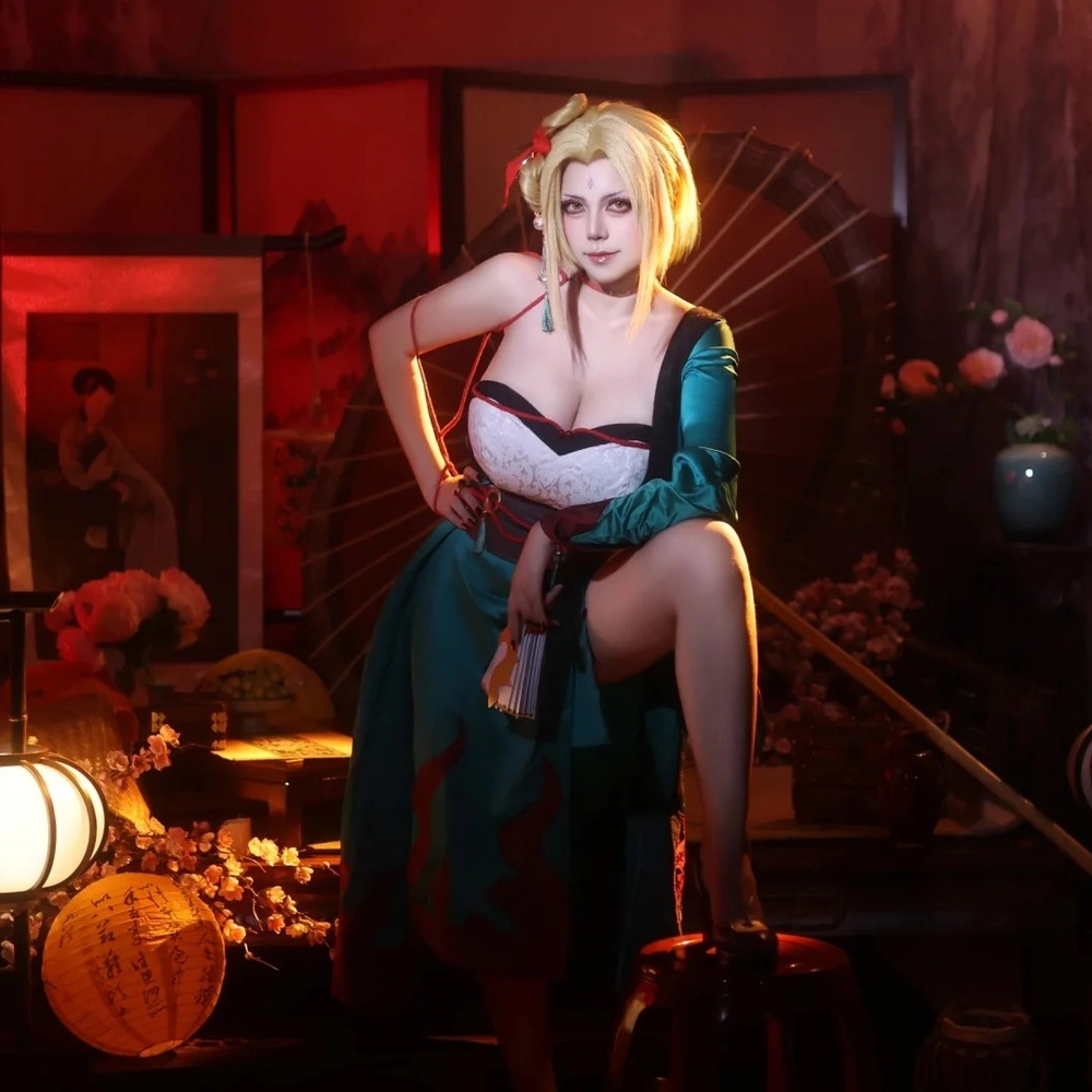 naruto cosplay tsunade ảnh rõ nét